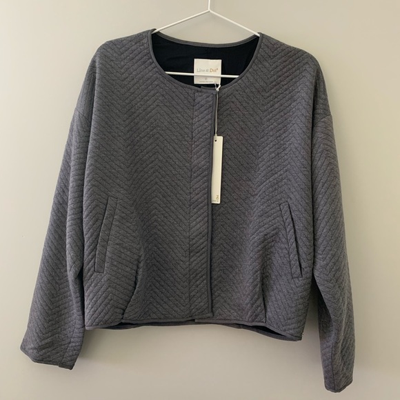 Line & Dot Bomber Jacket by Anthropologie - Picture 5 of 8